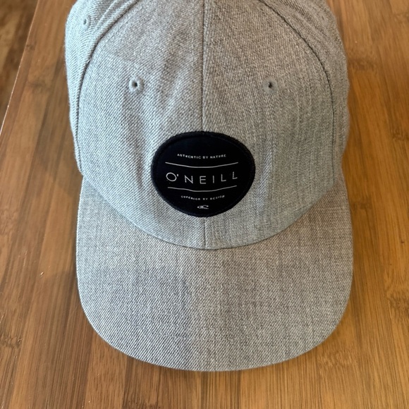 O’NEILL YUPOONG CAP UNISEX AUTHENTIC BY NATURE SUPERIOR BY DESIGN GREY ADJUSTAB - Picture 2 of 9